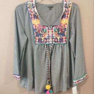 Hanna colorful shirt size L